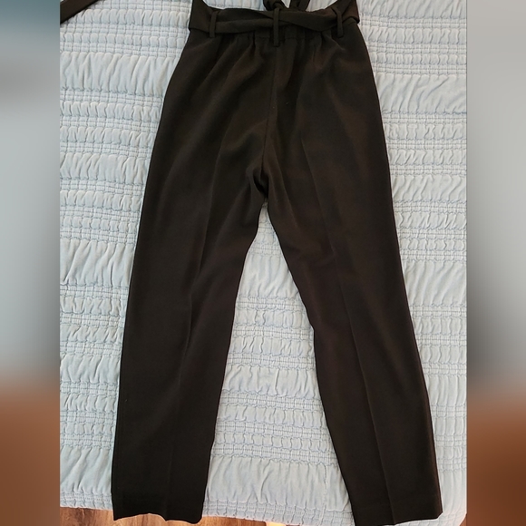 Brochu Walker The Andrei Belted Pant in Black Size Small NWOT - Picture 7 of 11